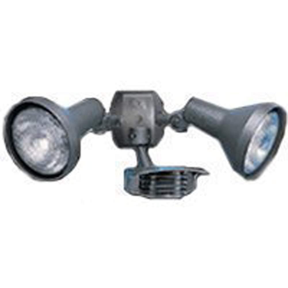 RAB Lighting STL200H Stealth Motion Sensor Floodlight with Dual Bell Shaped Flood Lamps, 200 Degree Coverage, Surge Protection and Adjustable Sensitivity Control, Bronze