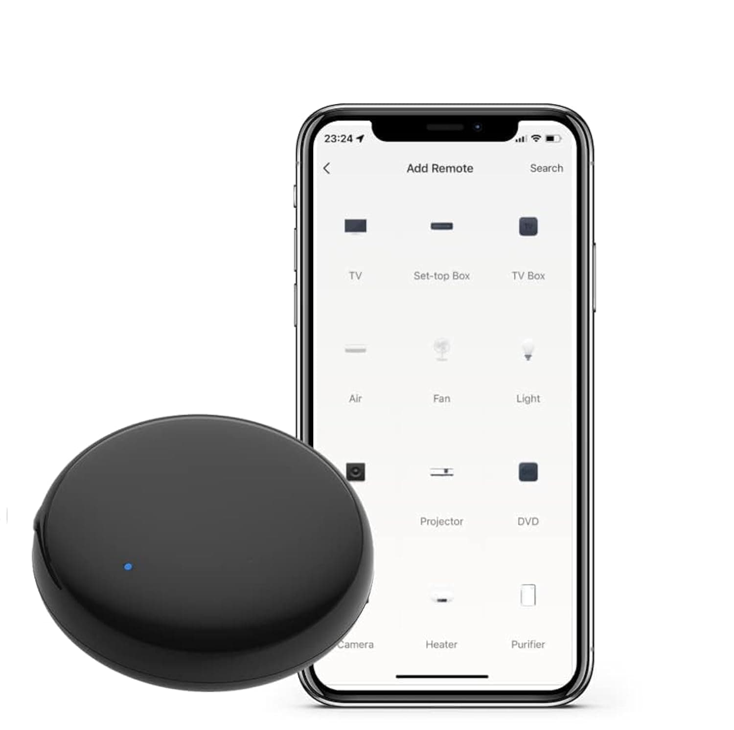 UanTii Tuya Smart Wifi IR Remote Controller Infrared Universal Remote Controller for Smart Home Control for AC TV Amazon Alexa and Google Home Voice Control (2)