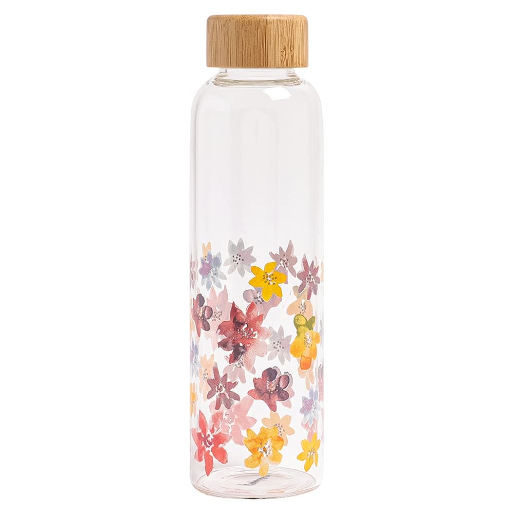 Paperchase Meadow Floral Glass Bottle