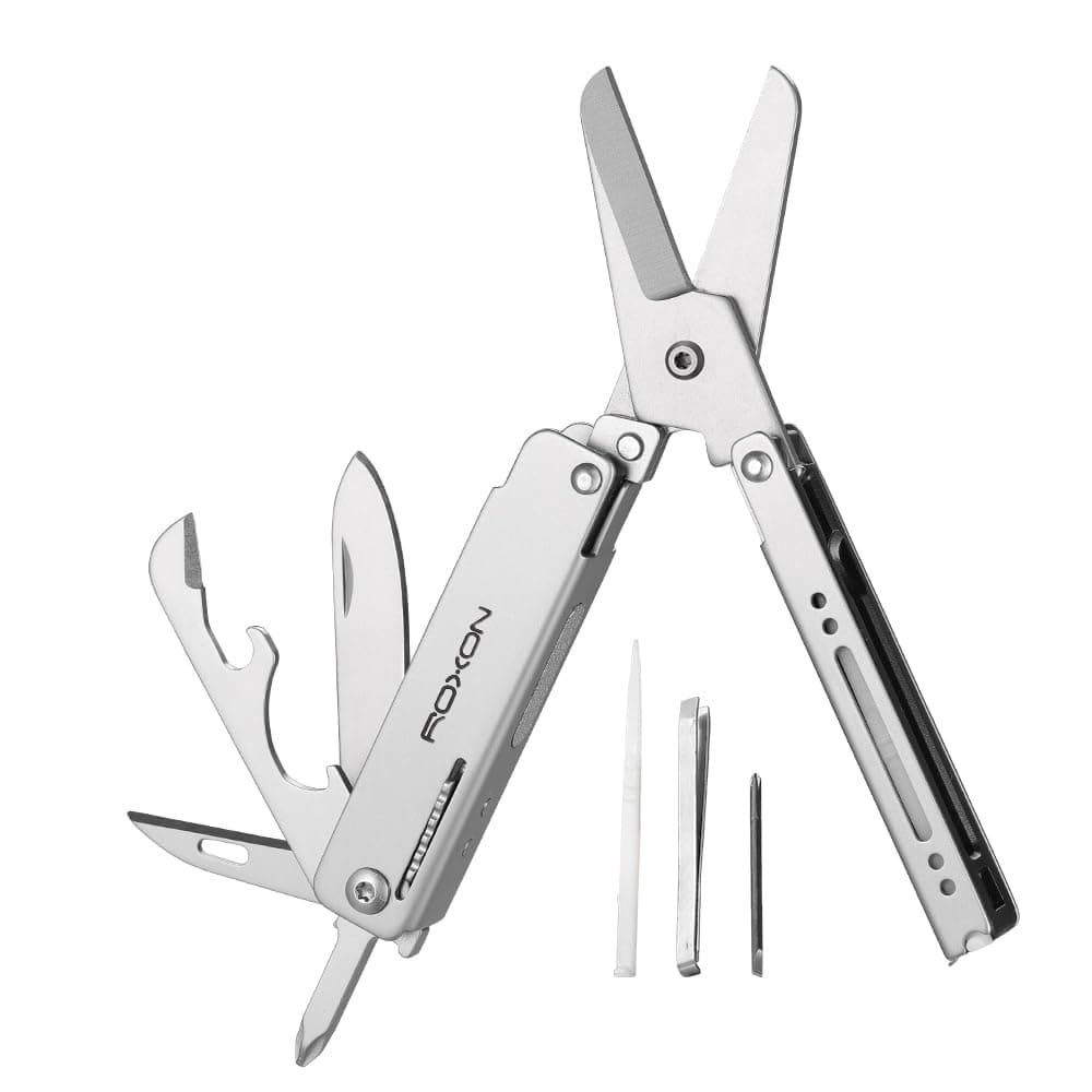 M3 13 in 1 Multi Tool EDC Knife And Scissors with Toothpick & Tweezers Practical Small and Exquisite Multitool