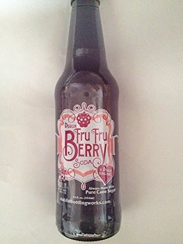 Dublin Fru Fru Berry Soda, 12 Fl. Oz.each Bottle, (Pack of 6)