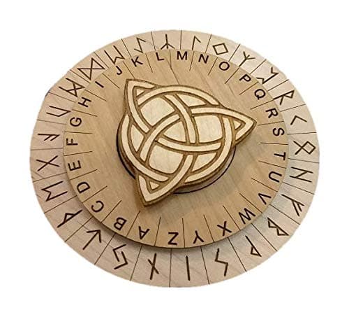 Creative Escape Rooms Runes Cipher for - Decoder Disk - Prop