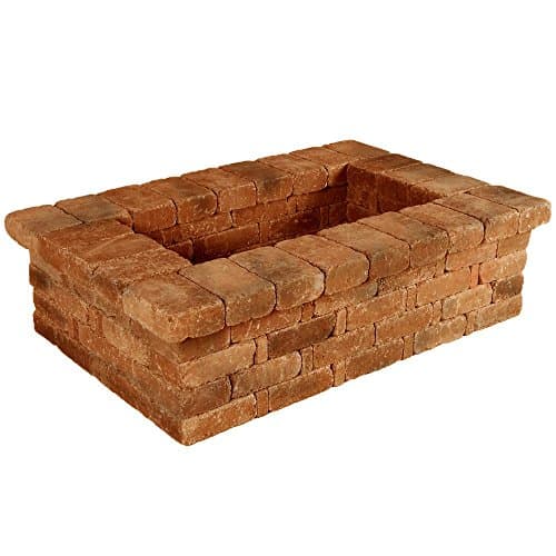 Pavestone Rumblestone RumbleStone 63 in. x 17.5 in. Rectangle Concrete Planter Kit in Sierra Blend