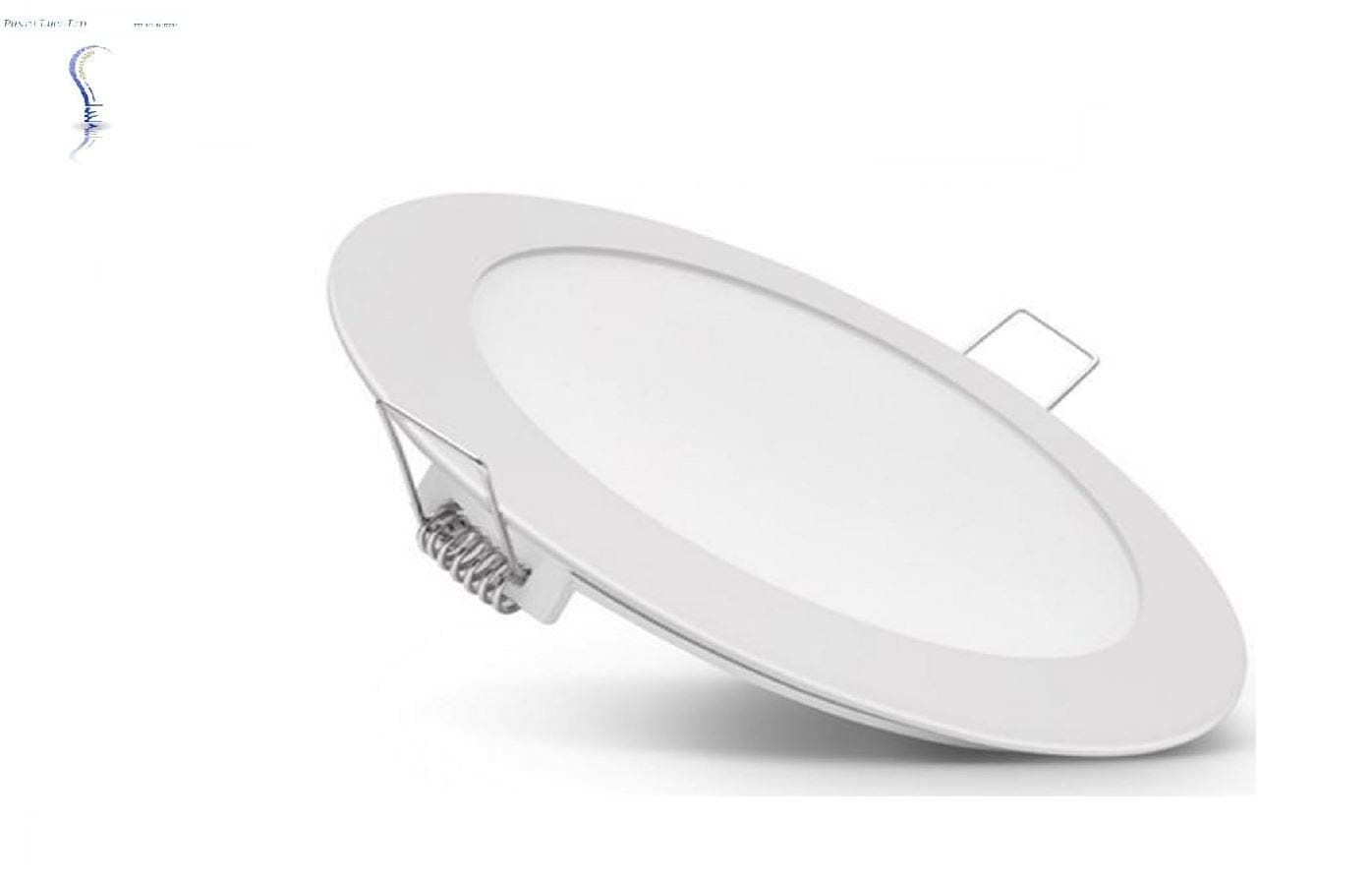 LED Panel Light Led Recessed Lights Ceiling Panel Round Ultra Slim Flat Panel Down Light for Home Living Room Bathroom Dining Room Corridor Conference Room Office Gazebo 6W 4000K