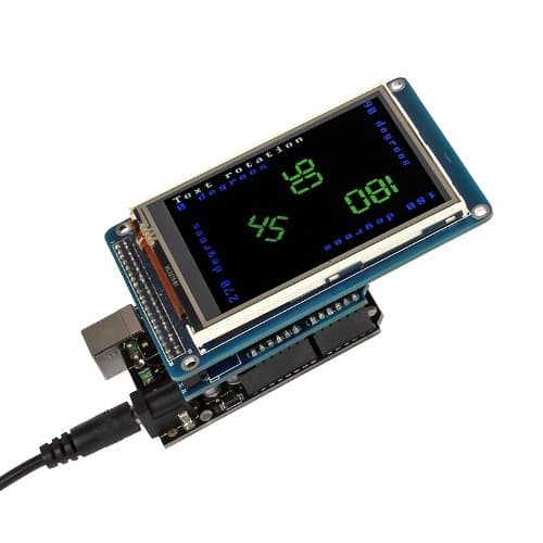 SainSmart TFT LCD Screen Kit for Arduino UNO R3 (3.2" LCD, With Shield + UNO R3)