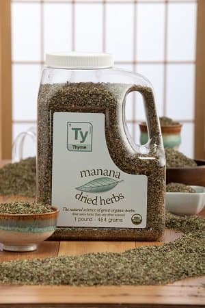 Dried Thyme – Fresh Harvest Cooking Organic Wild Thyme Herb - 16 Ounces