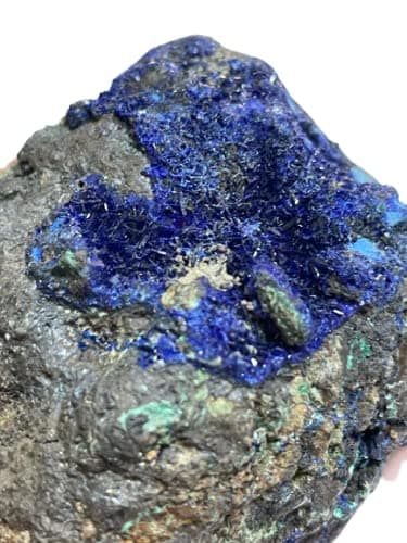 Exquisite Natural Azurite Malachite Clusters Natural Shape Charged Reiki Feng Shui Crystals