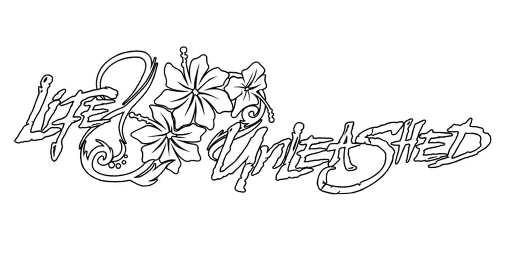 ALD2009 LU Hibiscus Decal