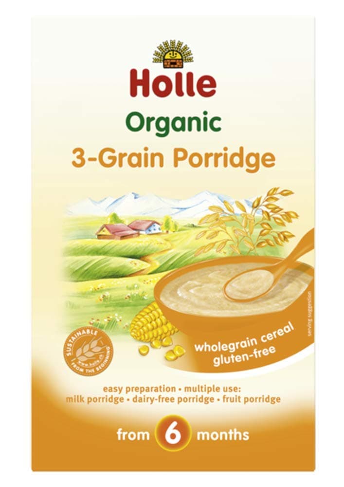 Holle Organic Wholegrn 3 Grain Cereal