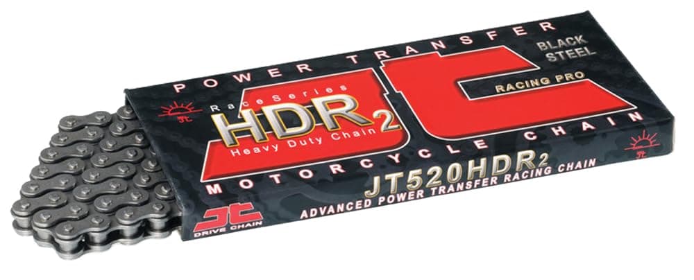 Chain JTC520HDR120SL Black Steel 520HDR 120-Link Heavy Duty Drive Chain