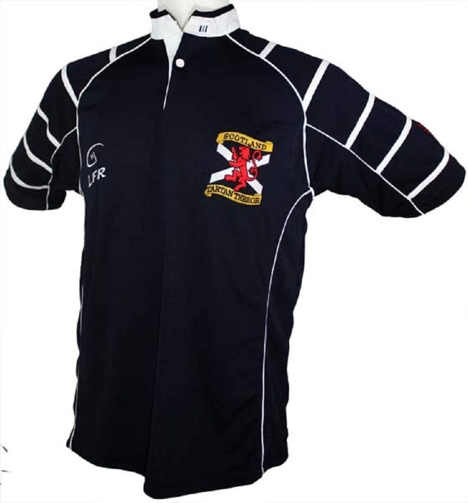 LFR Malham Siilky Sullivan Collection Short Sleeve Tartan Terror Rugby Jersey