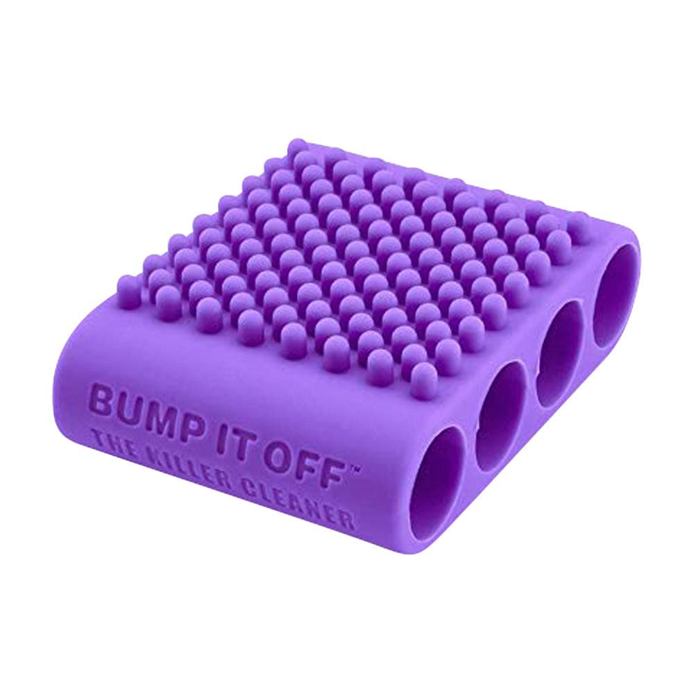 Silicone Cleaning Scrubber Brush for Fabric, Kitchen, Pets, Body, Beauty | Purple