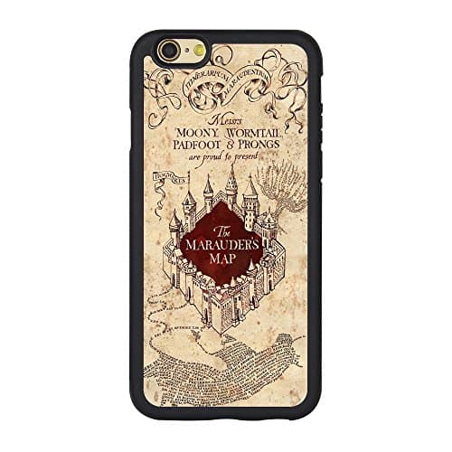 Harry Potter Iphone 6s Case,Harry Potter & Hogwarts Marauder's Map Case for Iphone 6/6s 4.7" TPU Case