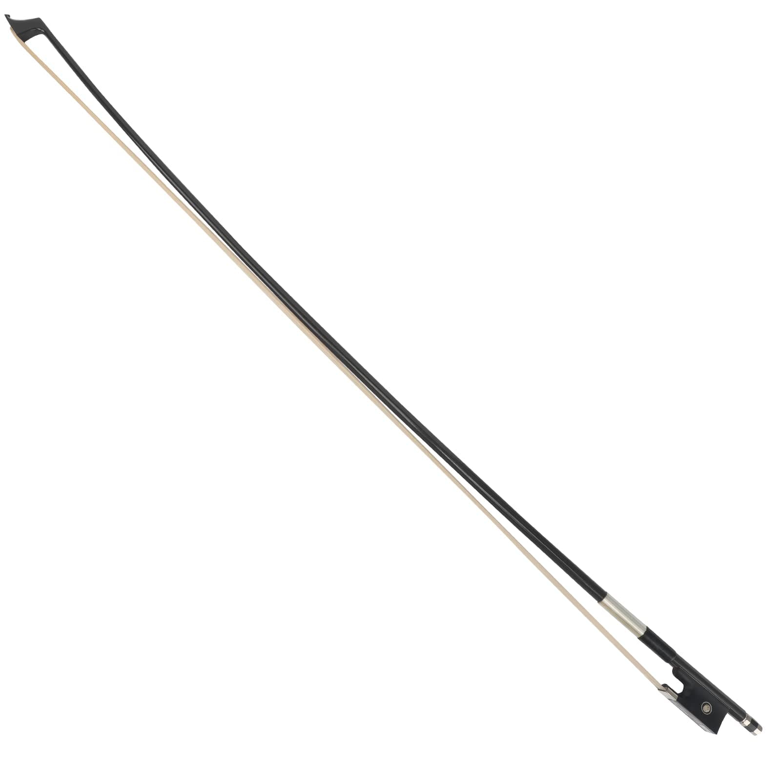 Carbon Fiber Violin Bow, Lightweight Anti-Deformation,Ultra-Stretchy Horse Hair,Violin Bow 4/4 Full Size Fiddle Bows For Professional Player Beginner Adults And Students (Coffee)