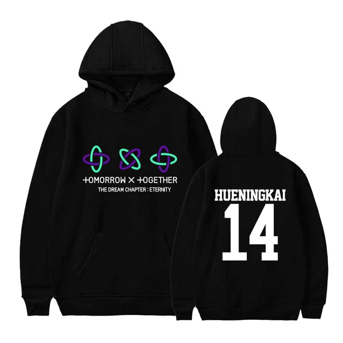 Kpop TXT Hoodie Sweater Taehyun Hueningkai Yeonjun Beomkyu Soobin Sweatshirt