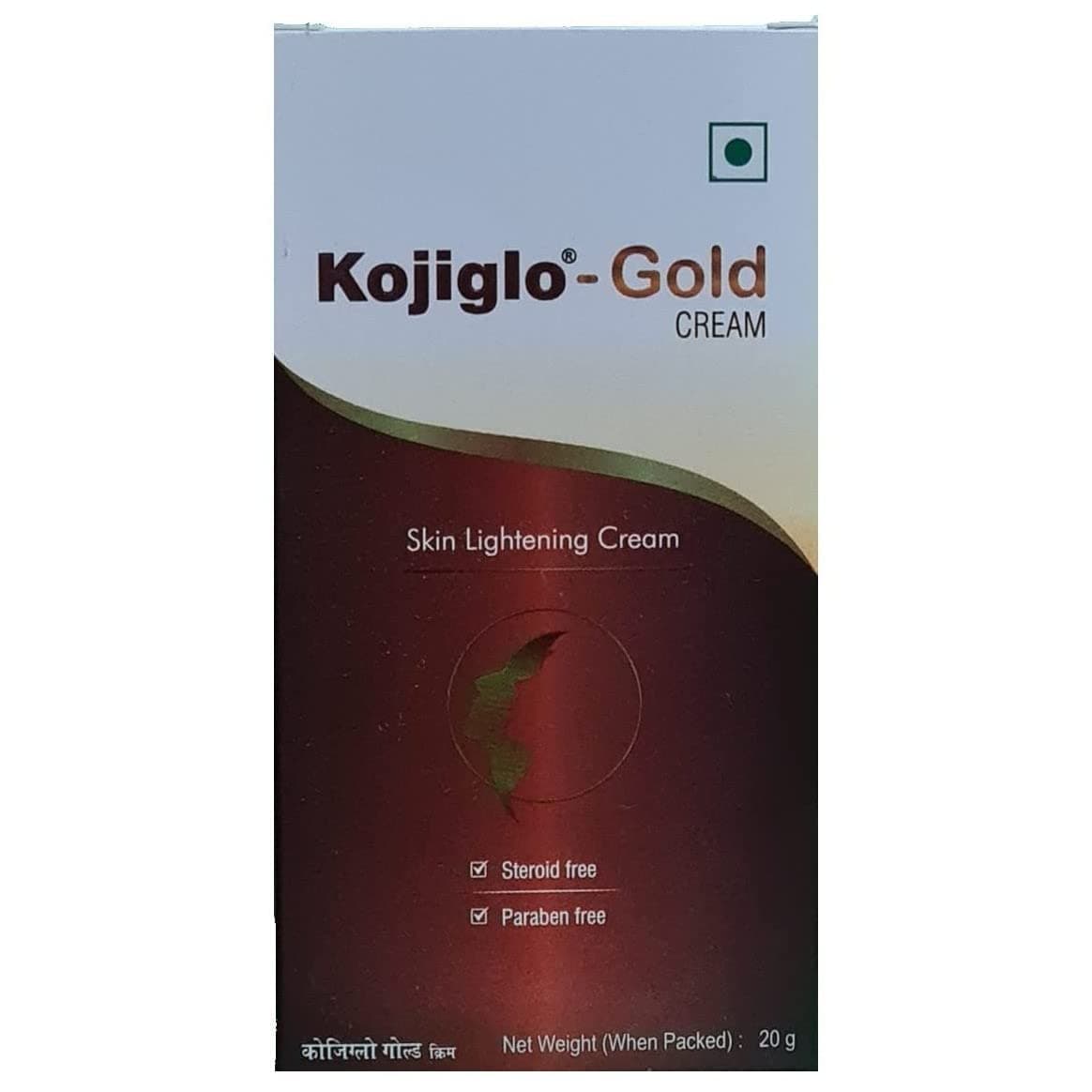 Entirety Koji Glo Gold Skin Lightening Cream, 20g