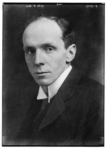 HistoricalFindings Photo: Lord Cecil,Edgar Algernon Robert Gascoyne-Cecil, 1st Viscount Cecil of Chelwood