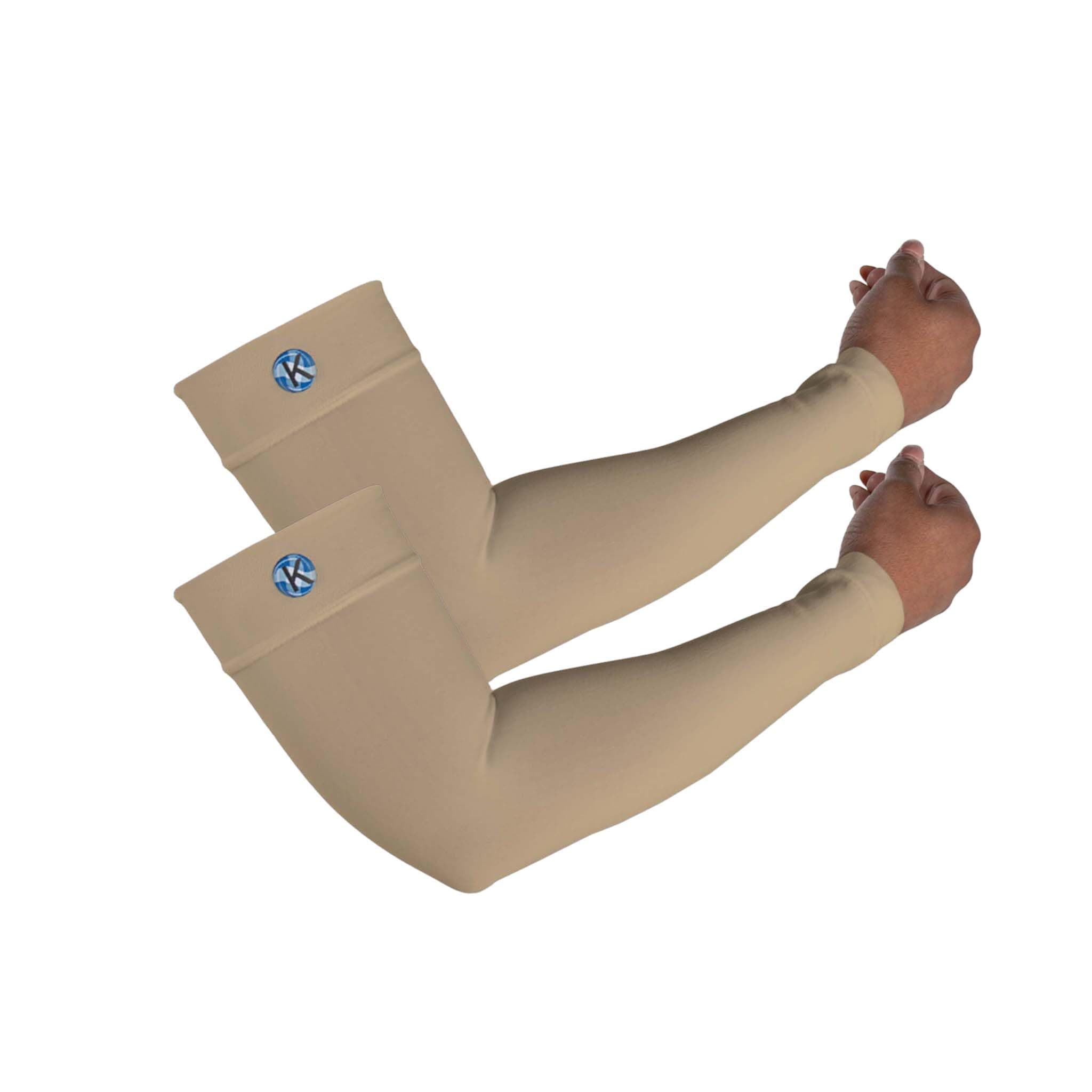 Arm Compression Sleeves for Men and Women, Athletic, Sports, Muscle, Joint, Elbow Support