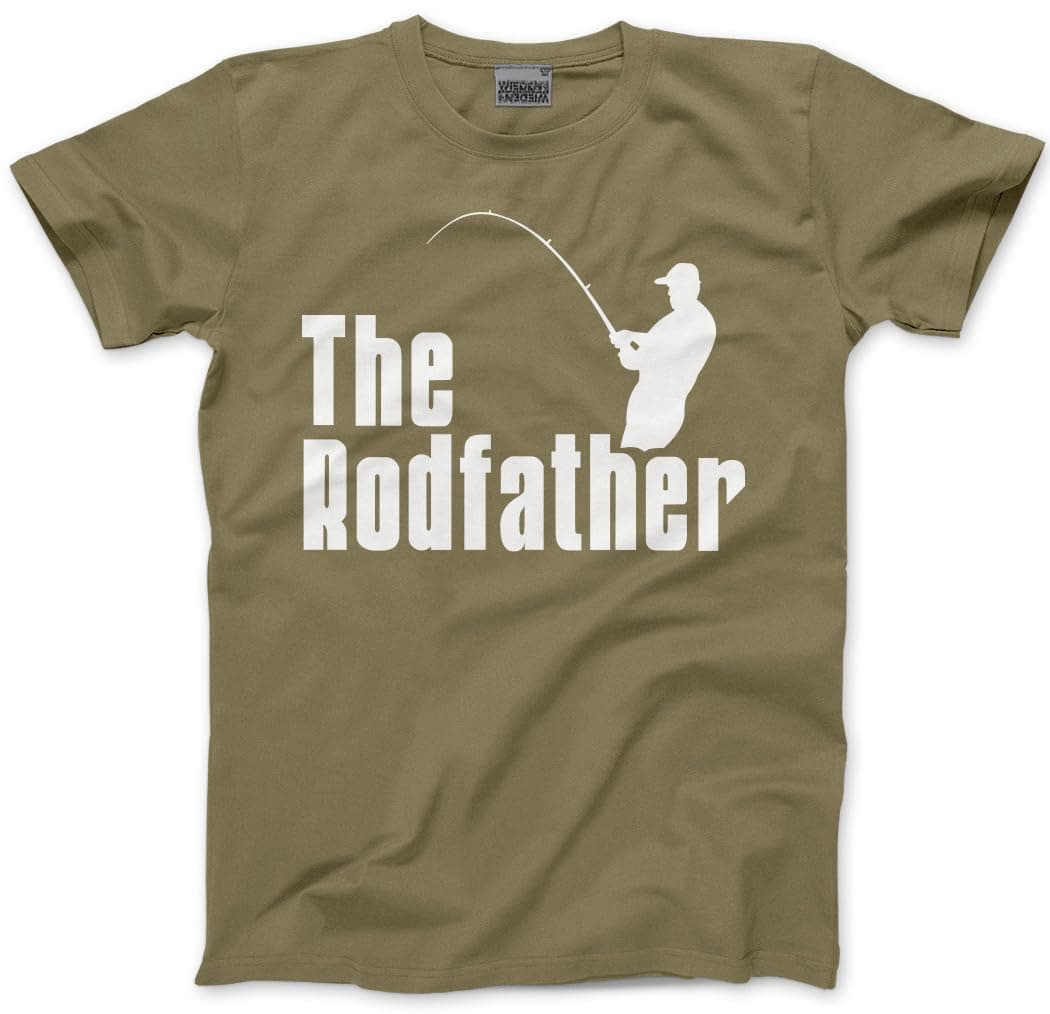 The Rodfather - Fathers Day Dad Father Gift - Mens T-Shirt