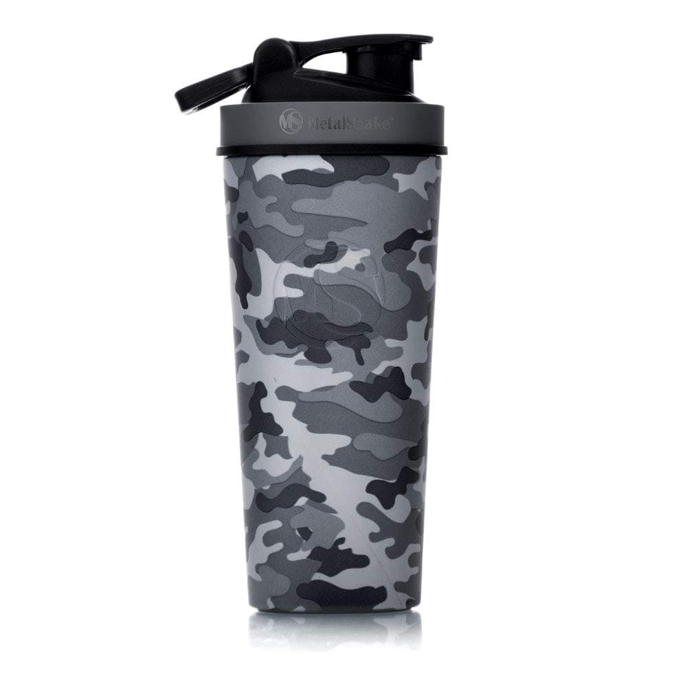 Metalshake By Sweden Unisex - Adult 857306008106 Shaker, Gray Camouflage, 900ml
