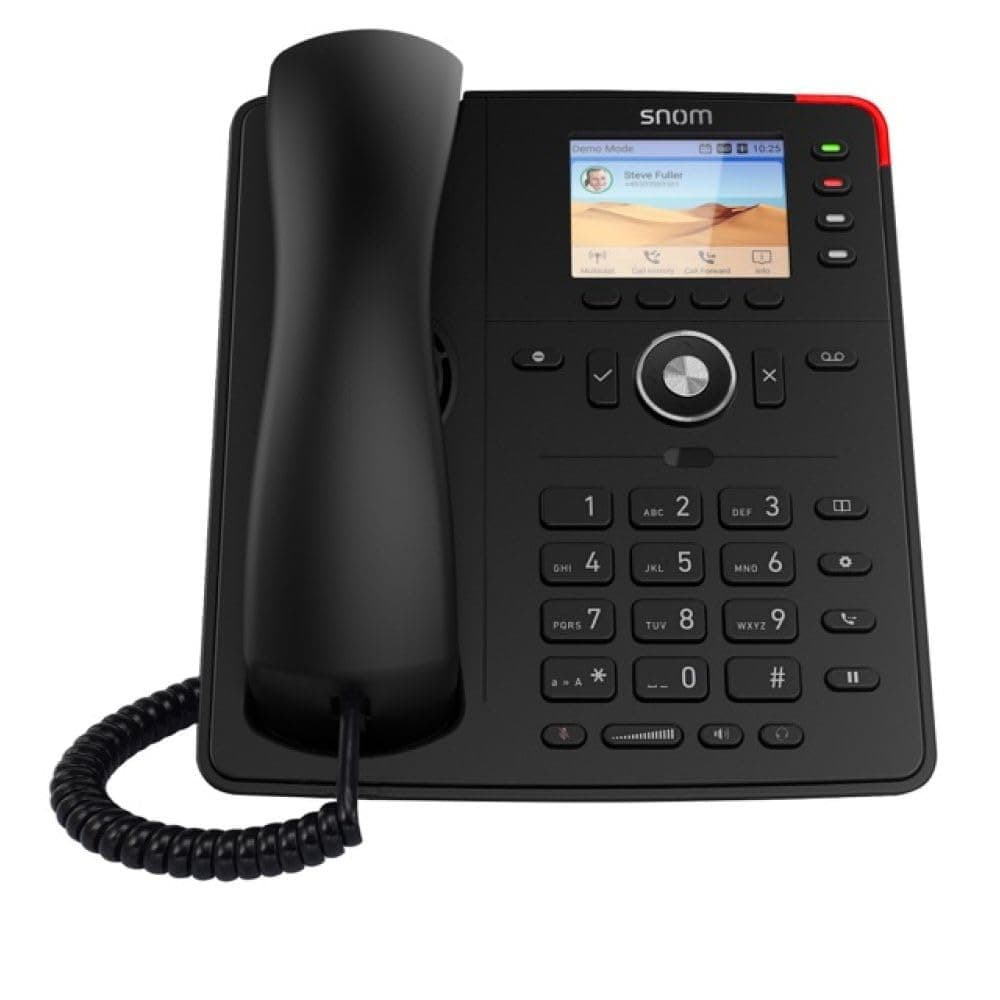 D713 IP Desk Telephone, 2.8-Inch Display Size