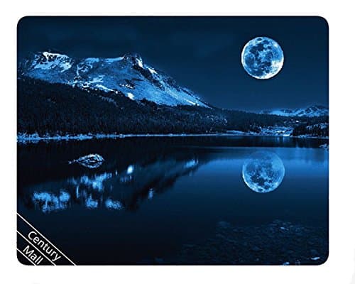 Century Mall 5 Mm Thick Month Series Office&gaming Mouse Pads(moon)