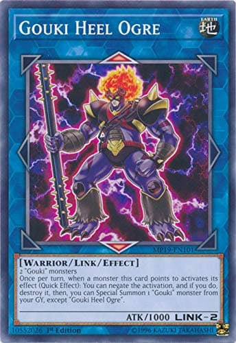 Yu-Gi-Oh!Gouki Heel Ogre - MP19-EN101 - Common - 1st Edition - 2019 Gold Sarcophagus Tin Mega Pack