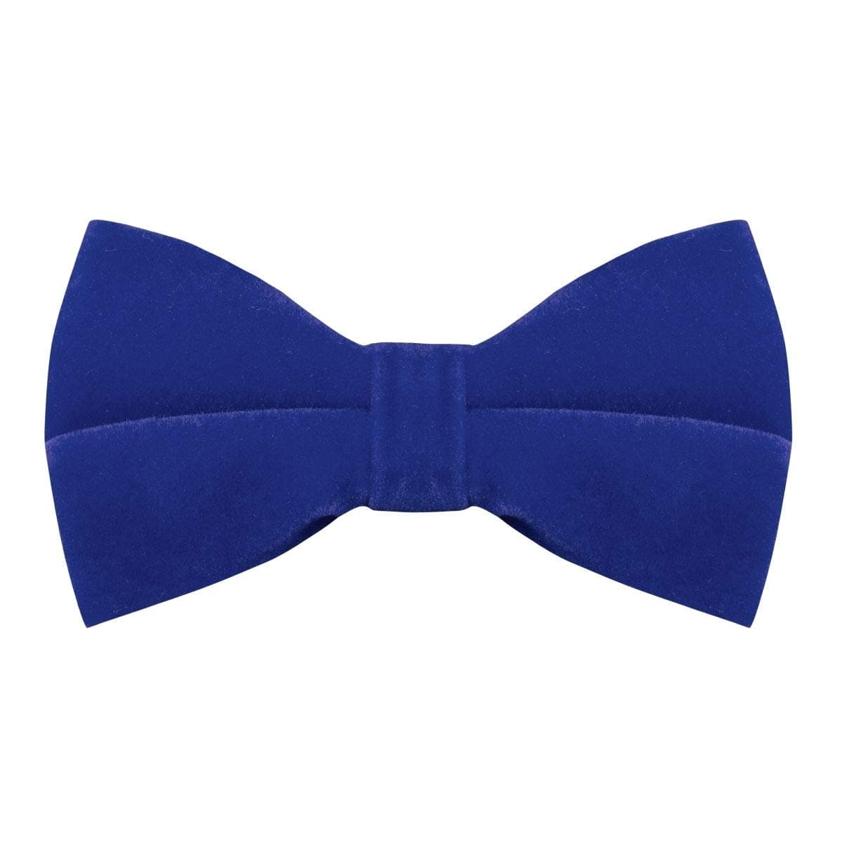 Royal Blue Velvet Bow Tie