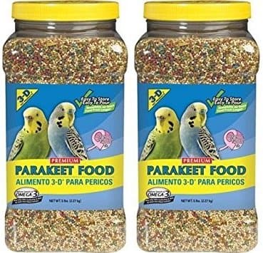 3D PARAKEET (pack of 2)
