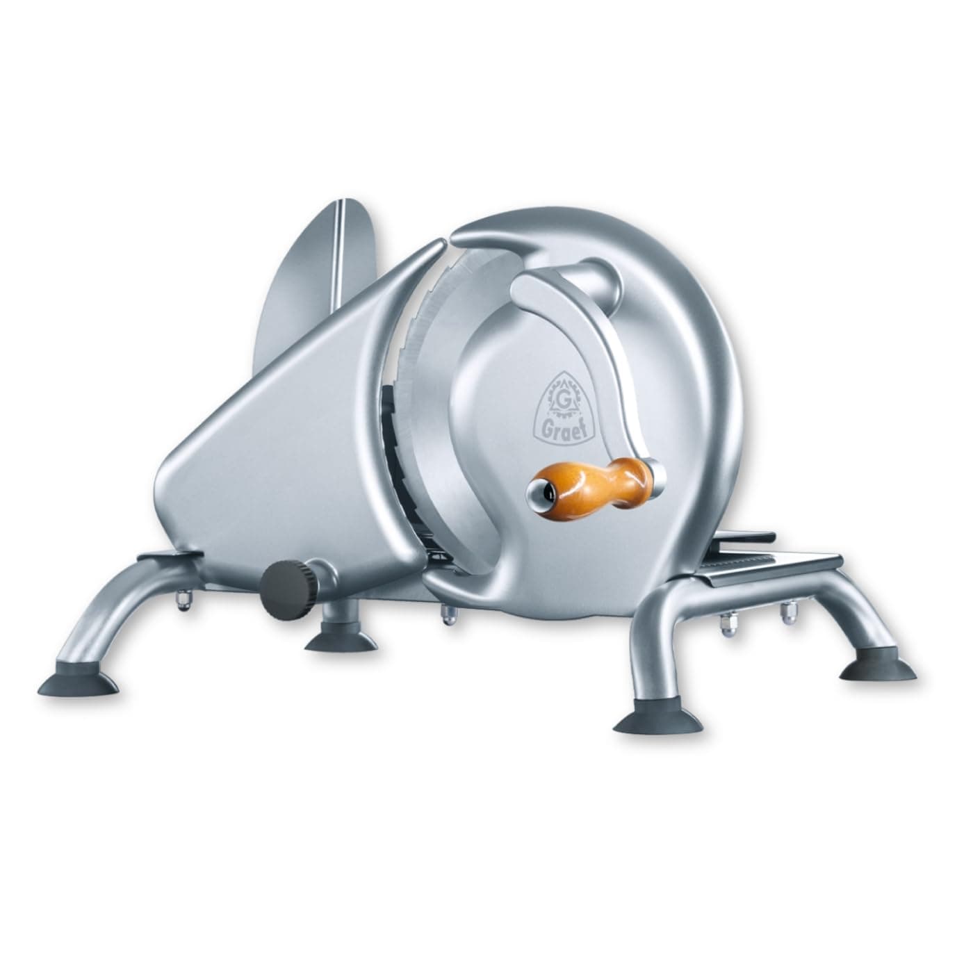 GRAEF Manual H9 All-Slicer H9EU Silver, Wood