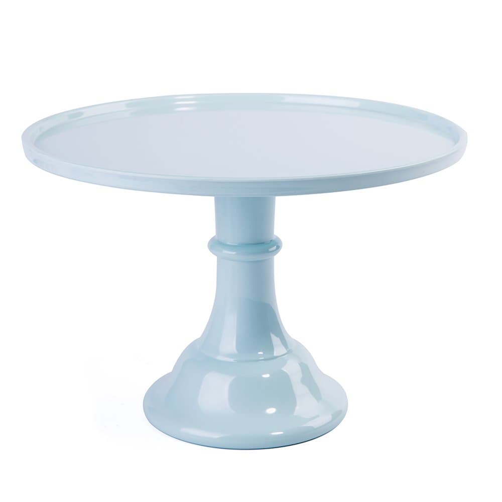 11.4In Round wedding cake stand Melamine Dessert cup cake tier stand Display Stand Mint Green Cake Pop Stand (Mint Green)