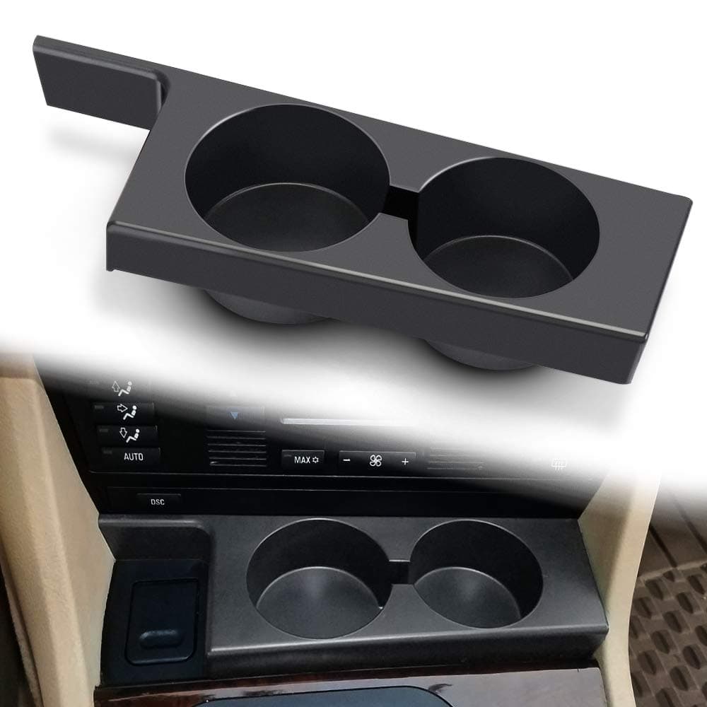 E39 Cup Holder, M5 Drink Holder for BMW 525i 528i 530i 540i Front Dual Cupholder