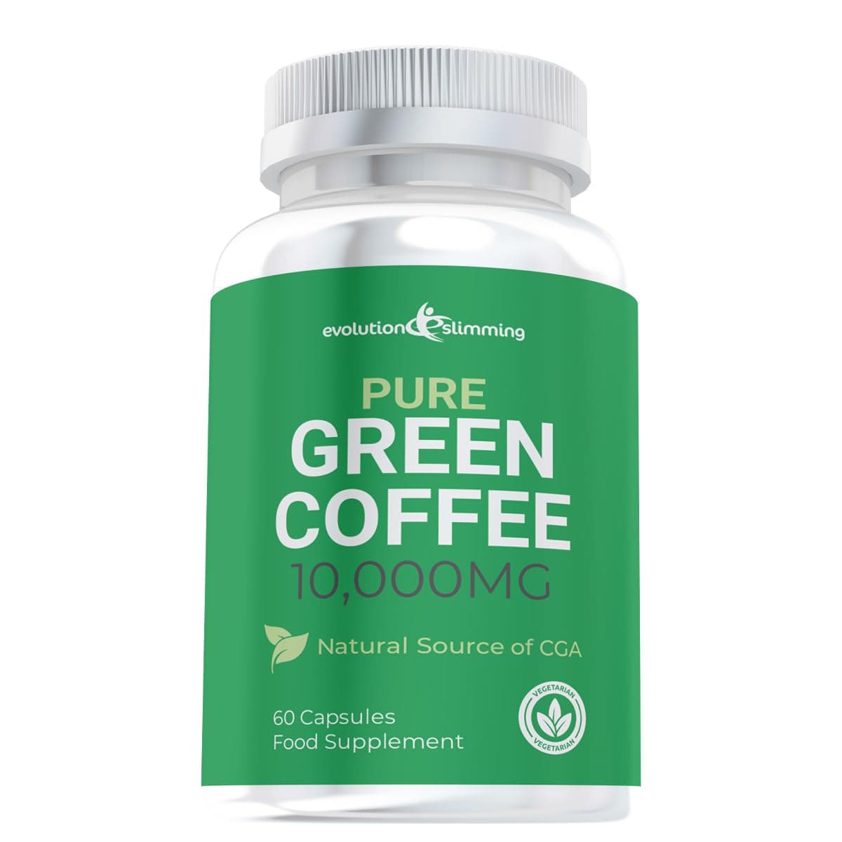 Green Coffee Bean Pure 10,000mg - Natural Source of CGA