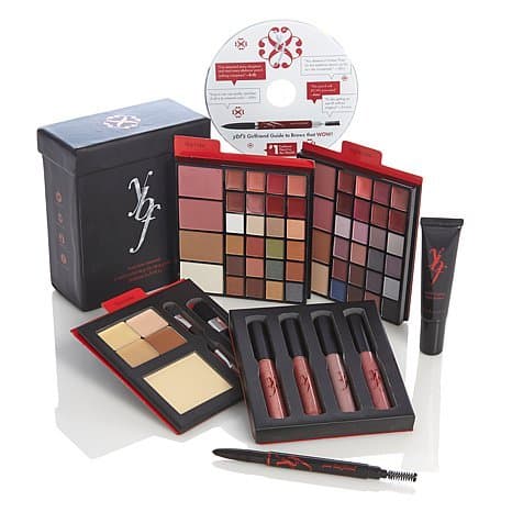 ybf 70-piece Makeup Collection with Instruction Cards & DVD with Storage Box