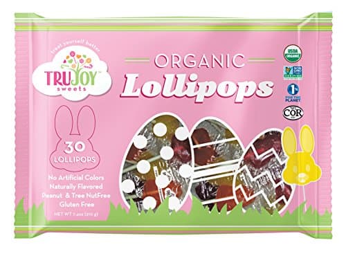 TruJoy Sweets Organic Bunny Lollipops 1 Bag