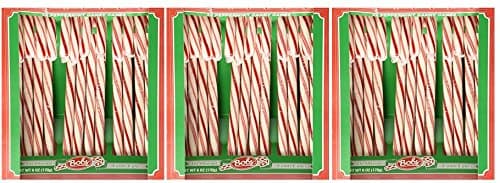 Bobs Mint Candy Canes, 6 oz 12ct 3 Pack