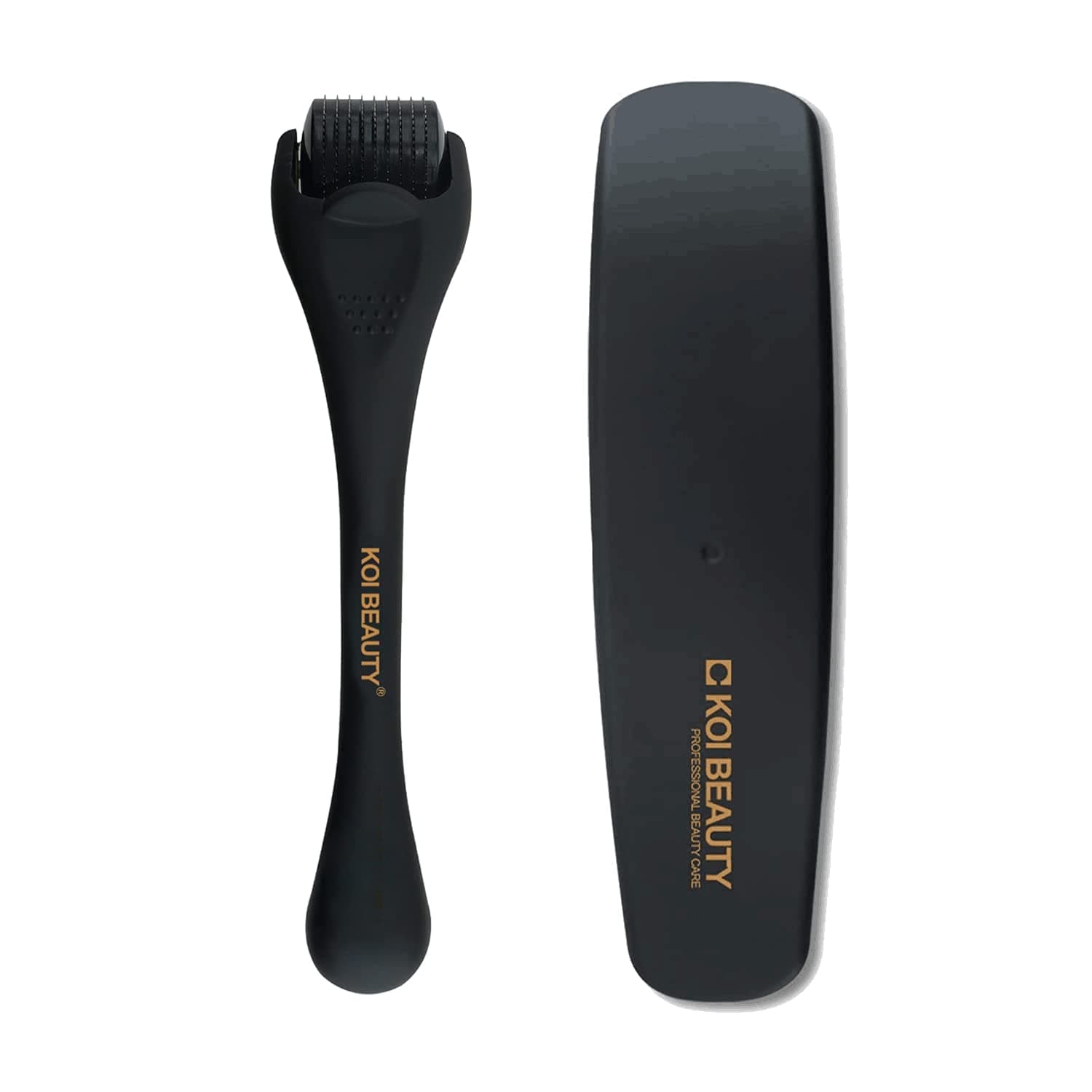 KOI BEAUTY Derma Roller 0.5mm for Hair Growth, Microneedling Roller for Face Body Scalp, Beard Roller for Beard Growth, Micro Needling Roller 540 Titanium Needle for Men Women Home Use