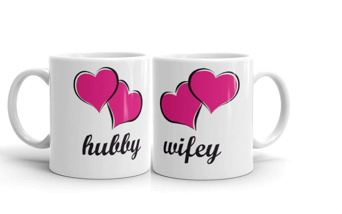 Youth Style Ceramic Coffee And Tea Cup - 2 Pieces, Multicolour