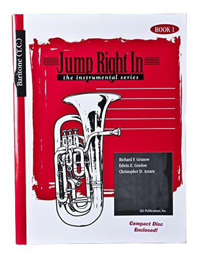 Jump Right In The Instrumental Series For Baritone T.C. Book One
