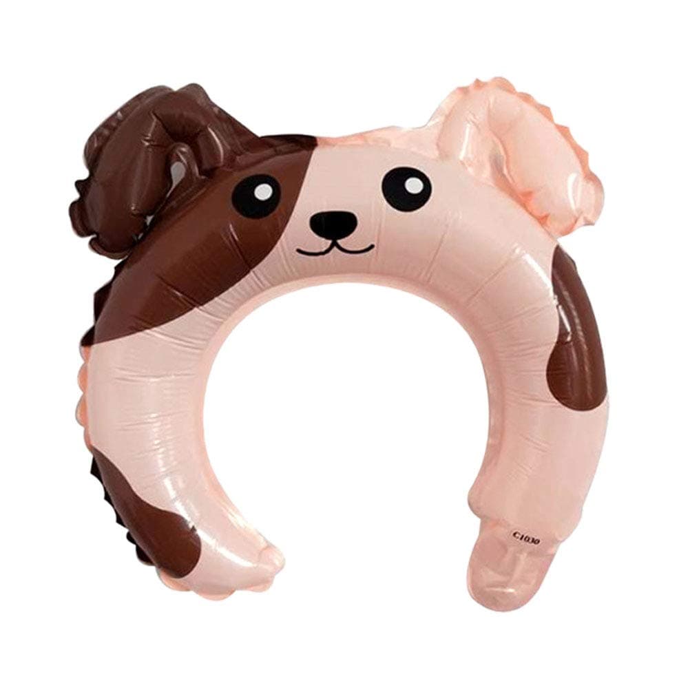 Amosfun Animal Headband Balloon Cartoon Dog Head Foil Balloon for Kids Boy Girl Birthday Party Favor Supplies