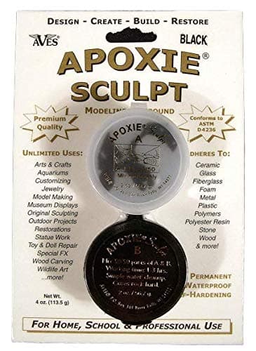 Apoxie Sculpt, 1/4lb, Black
