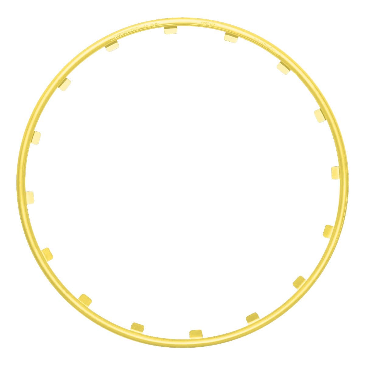 RIM RINGZ Car Wheel Rim Protector, 18 - Sunburst Yellow