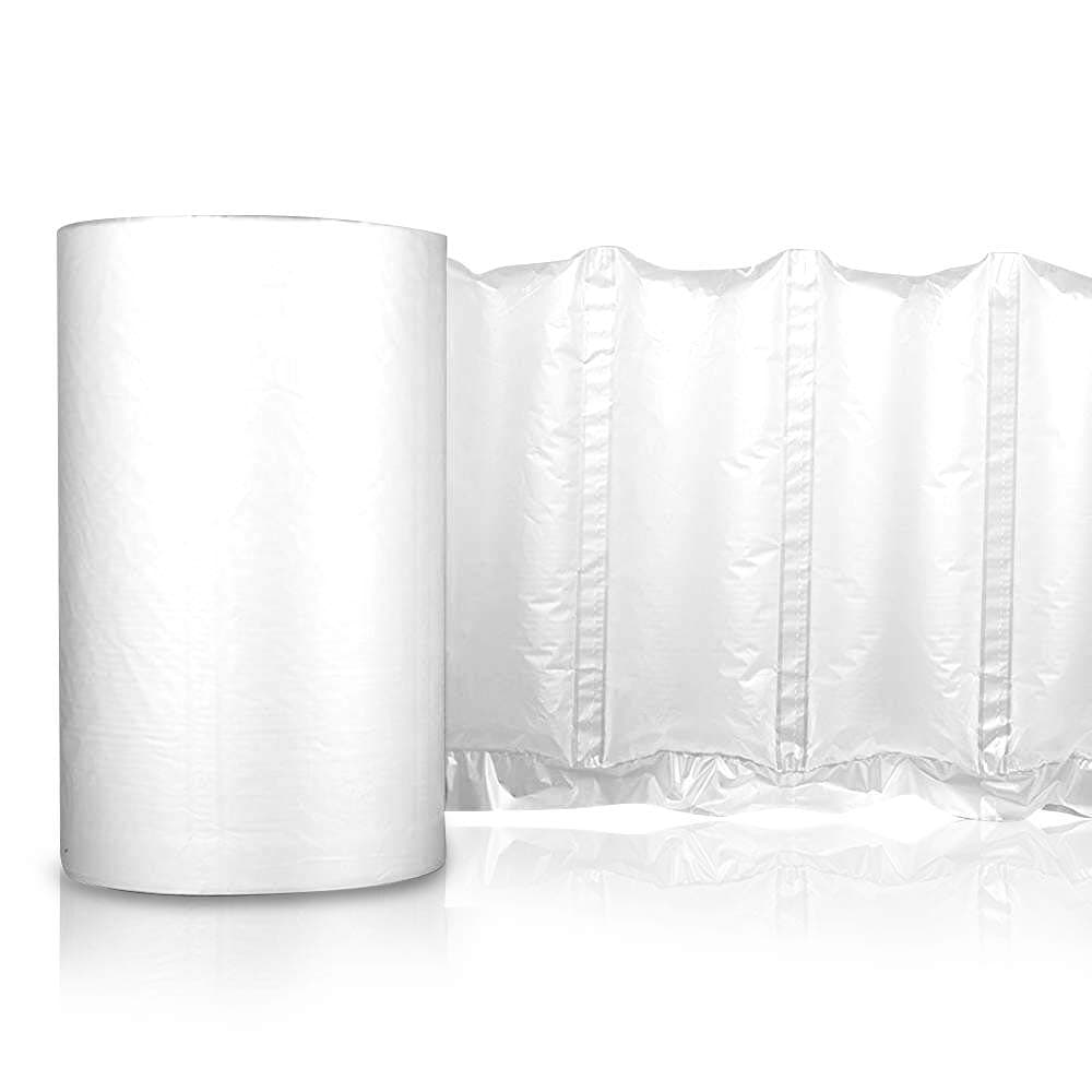 PPE Air Cushion Wrap Roll - Inflatable air pillow bags film - Length 1640 ft (Air Cushion Film - Inflatable Pillows - 7.8″x 5.1″ x 2" Core)