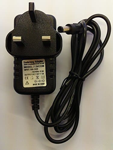 Roberts RD50 RD60 DAB Radio 7.5V AC Adaptor Power Supply Charger UK Plug