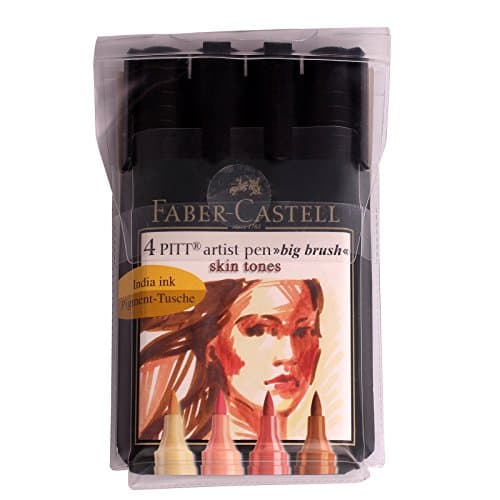 Faber csatell Pitt Artist Big Brush 4 Classic Color Set