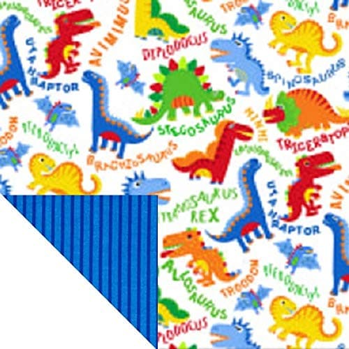 Cotton Cloth 2-ply Napkins for Kids: Lovable Animals (Dinosaur)