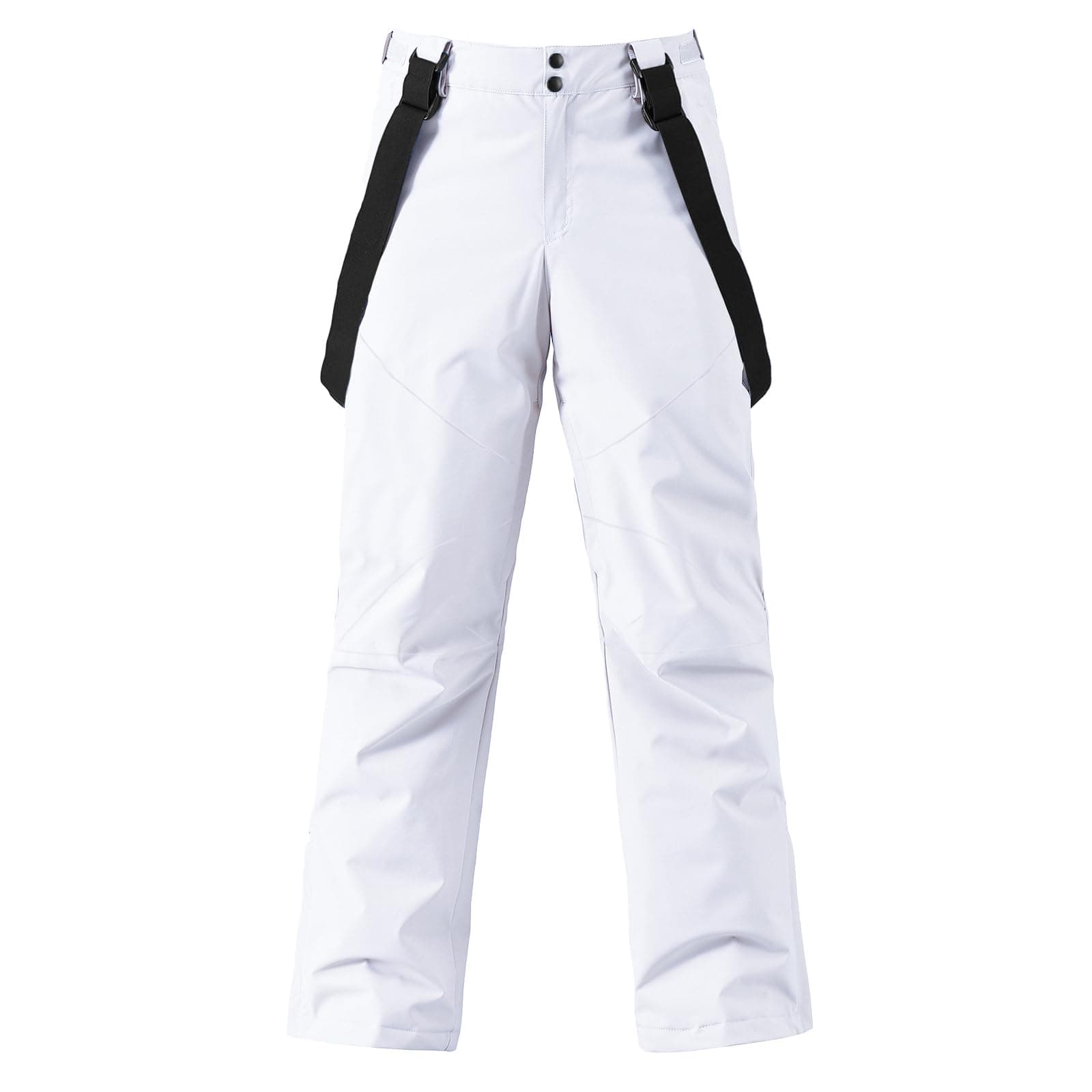Men's Waterproof Snow Ski Pants Insulated Warm Winter Outdoor Snowboard Bibs with Suspenders