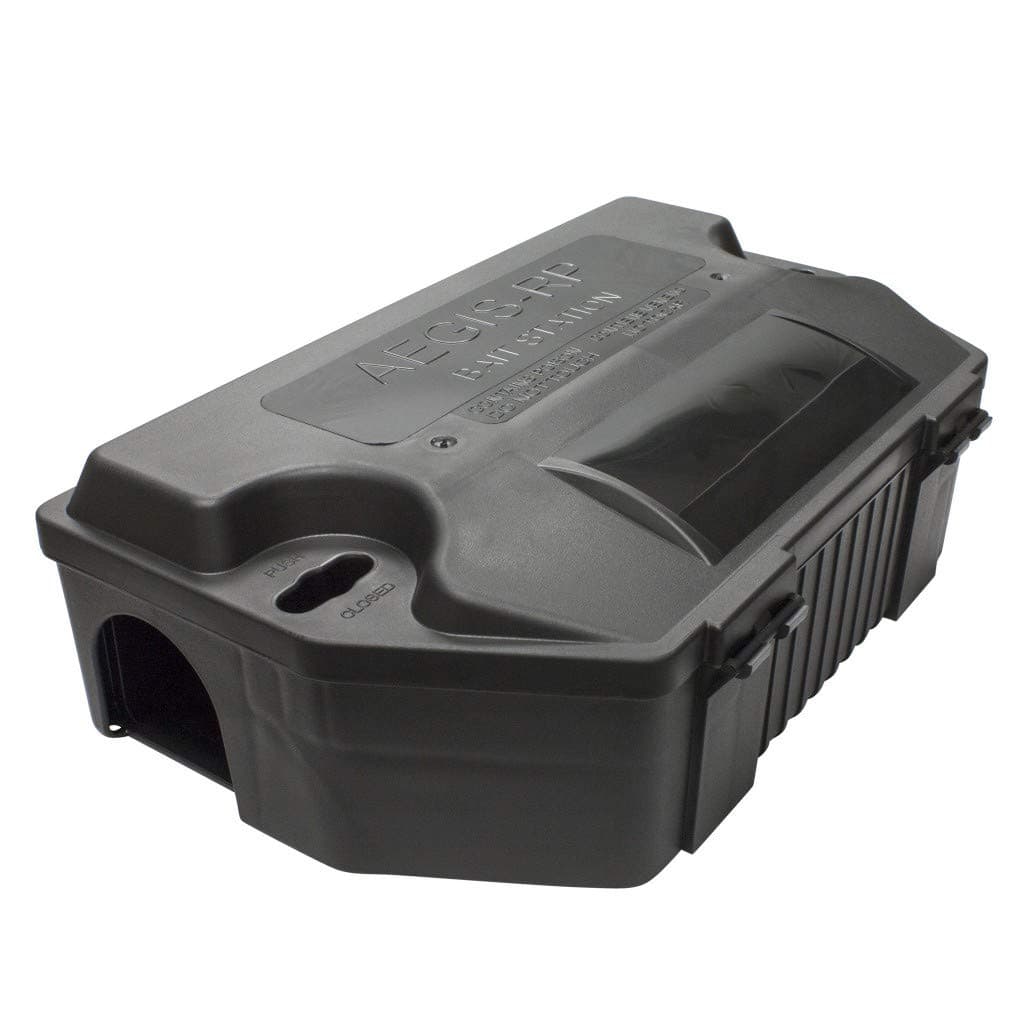 Aegis RP Rat Bait Station | Professional Grade Rodent Control Solution for Residential or Commercial | Highly Effective for Rats and Mice (Single Unit)