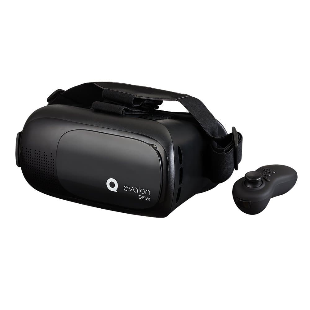 VR Headset 3D Glasses Virtual Reality for iPhone, Samsung, LG, Nexus, HTC - Black