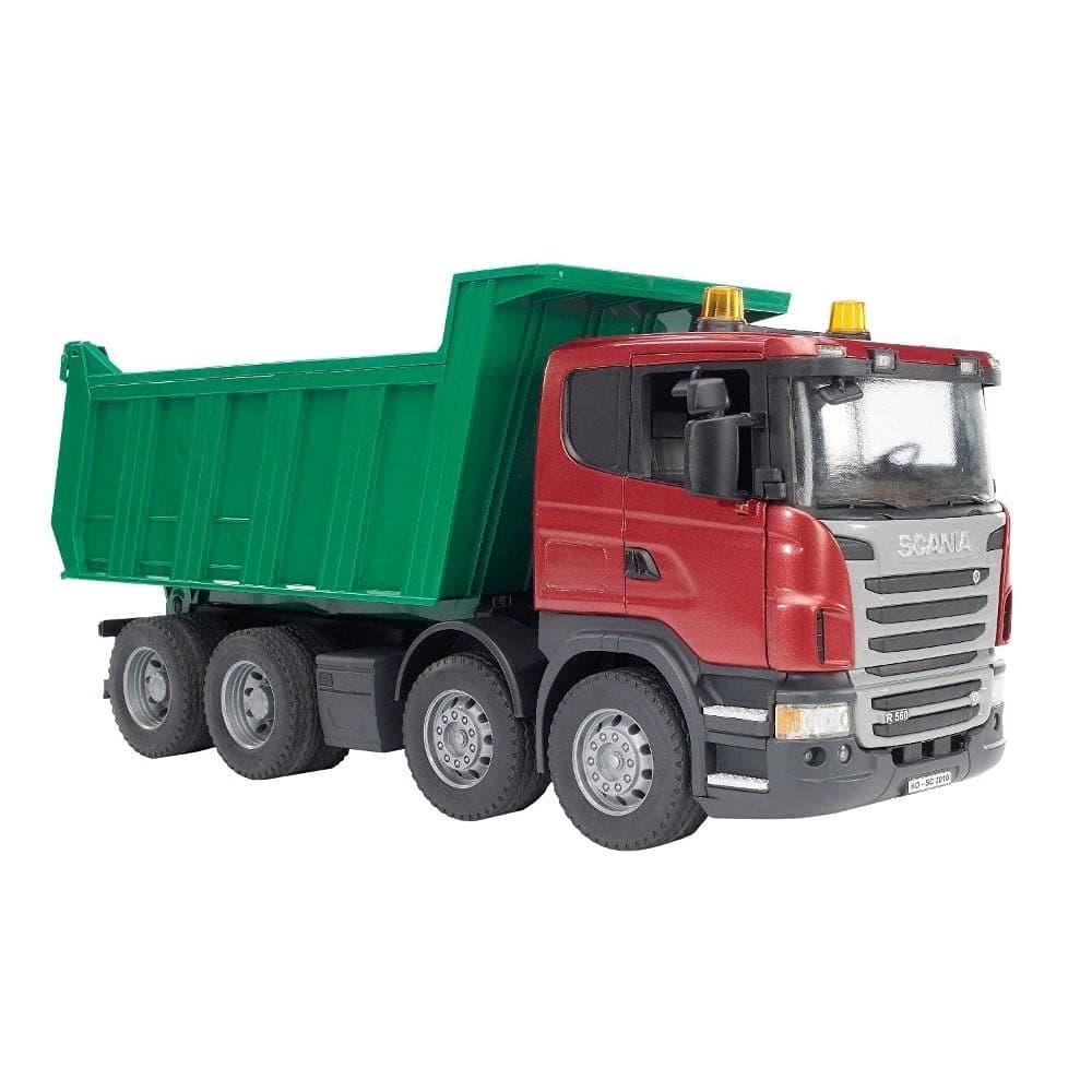 Bruder 3550 Scania R-Series Tipper Truck,Multicolor